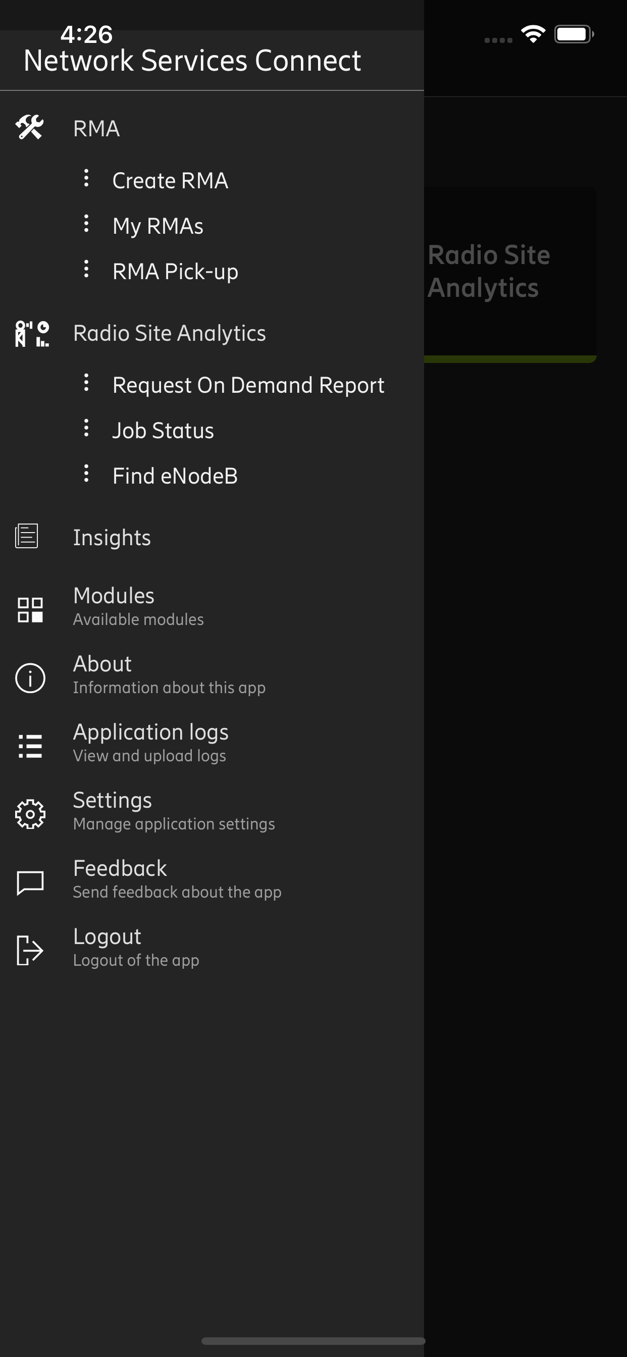Network Services Connect screenshot 3