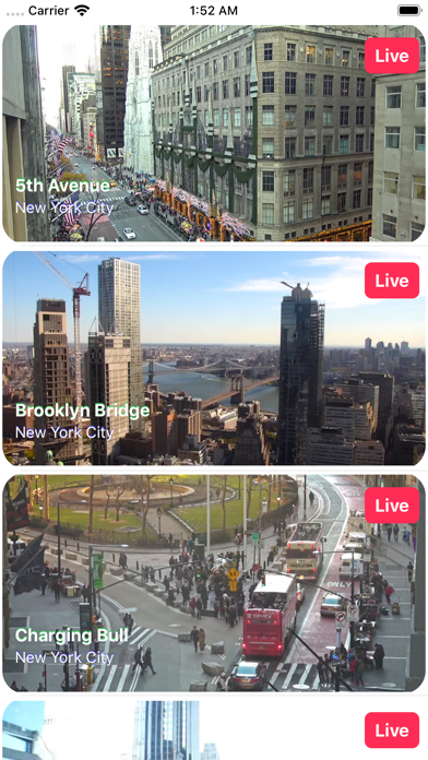Screenshot #1 pour Live Cam New York