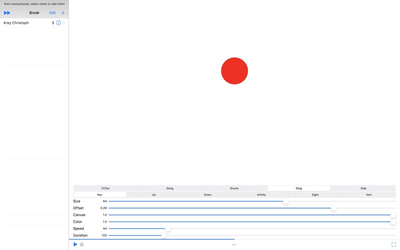 iEmdr Screenshot