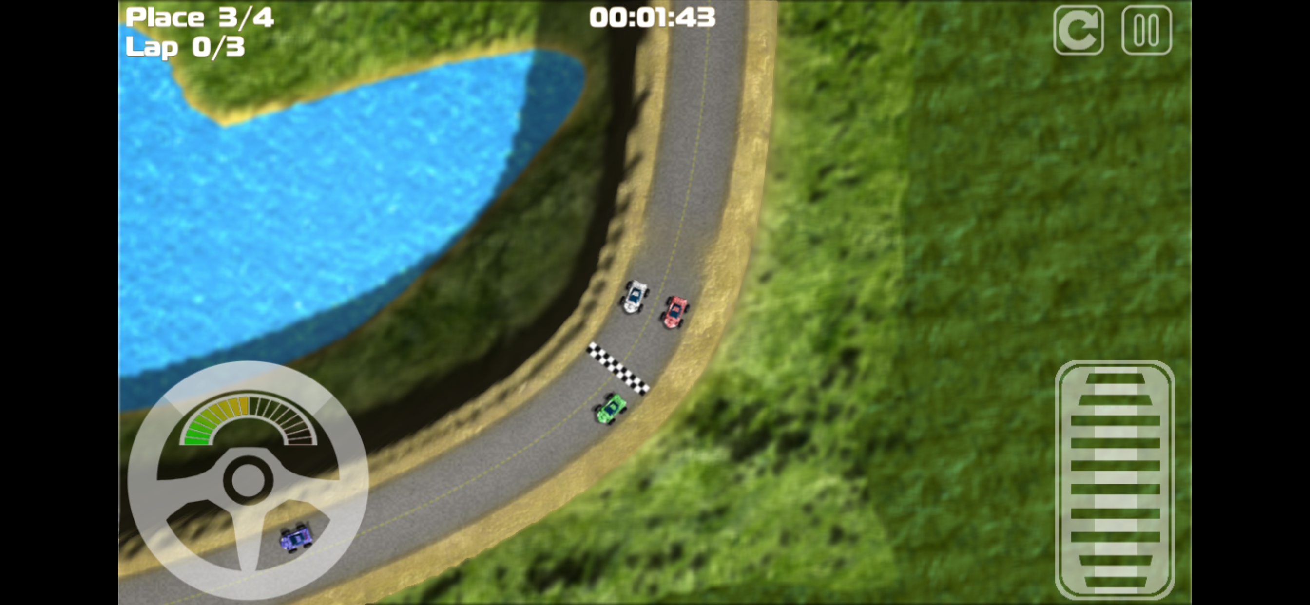 nano car racing
