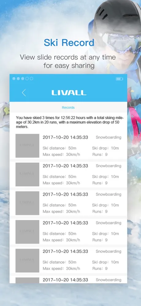 LIVALL Skiing