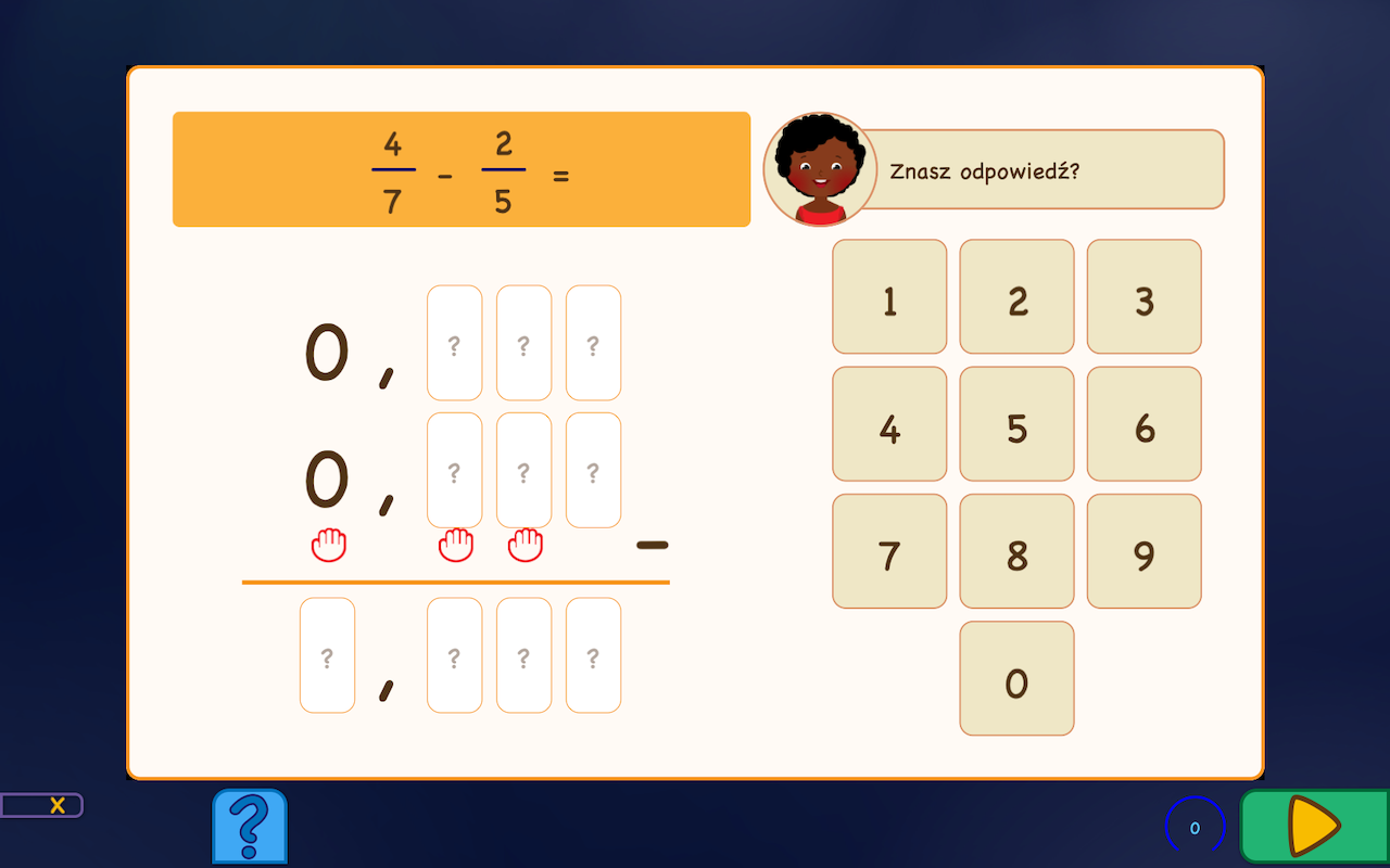 Ułamki dziesiętne - Magiwise screenshot 31