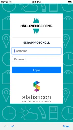 Skräpprotokoll screenshot 1