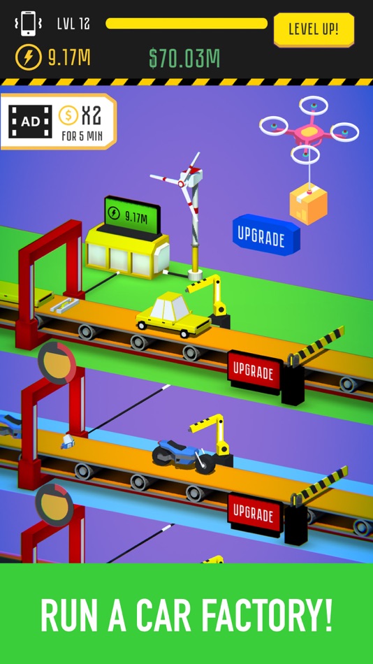 #1. Car Factory! (iOS) Podle: Vadim Fonderkin