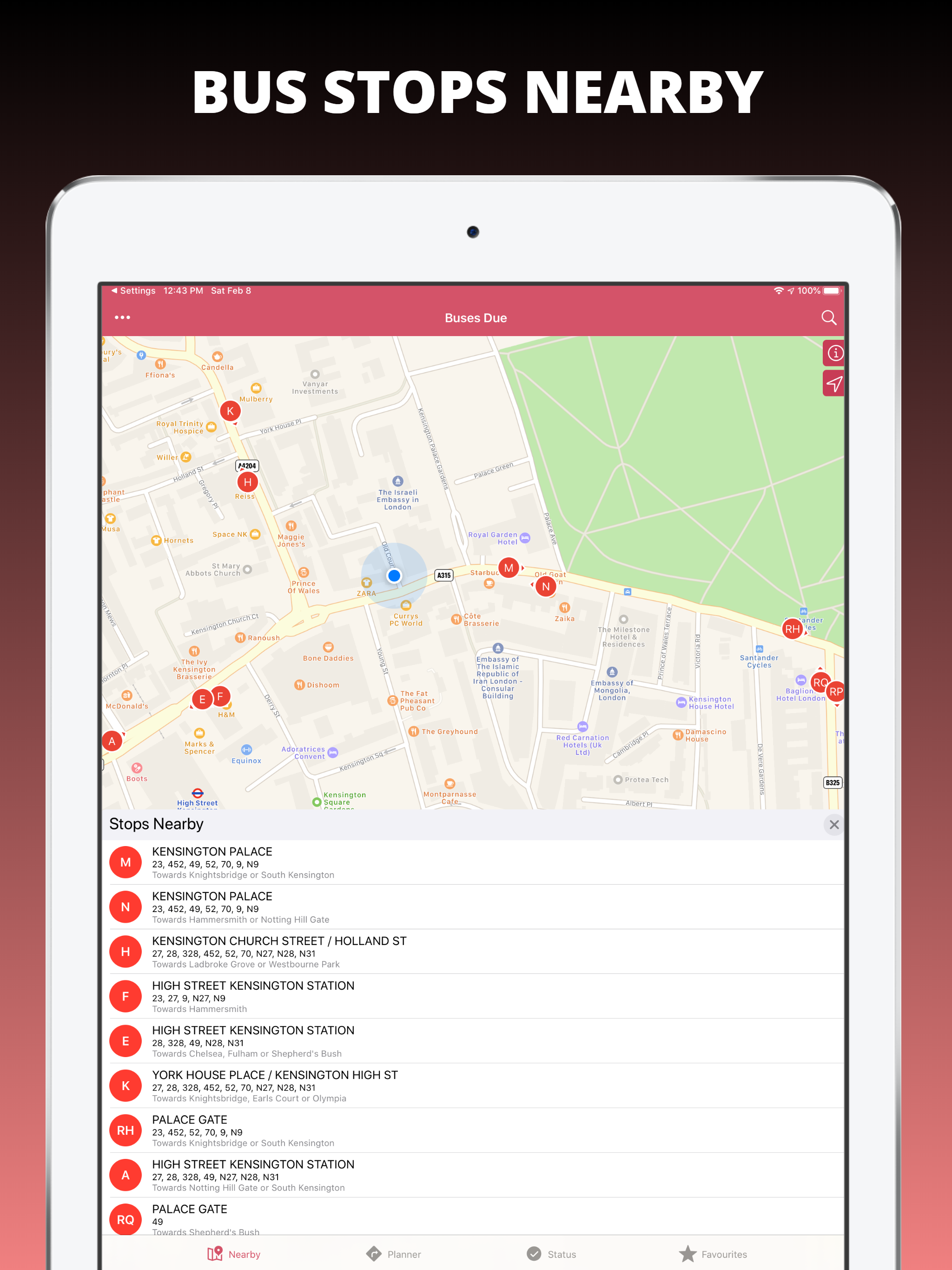 Buses Due: London bus times screenshot 11