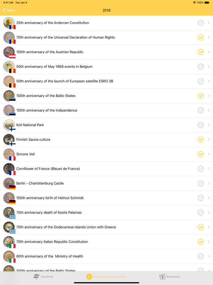 MyEuro  Coins Commemoratives