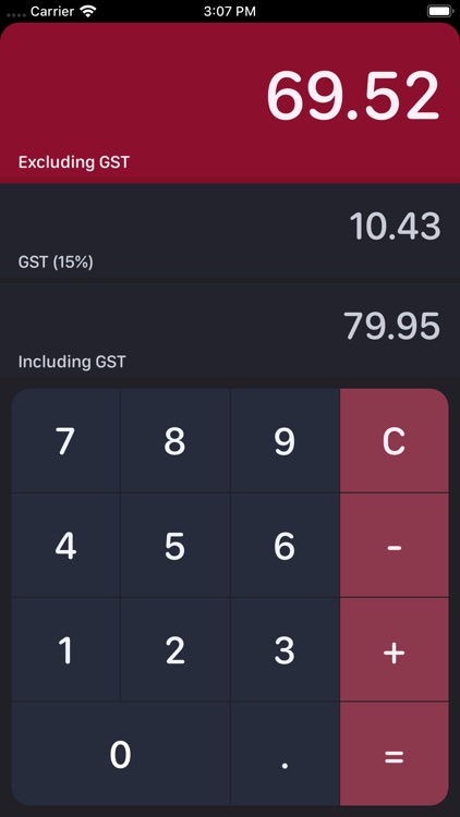 NZ GST Calculator screenshot-3