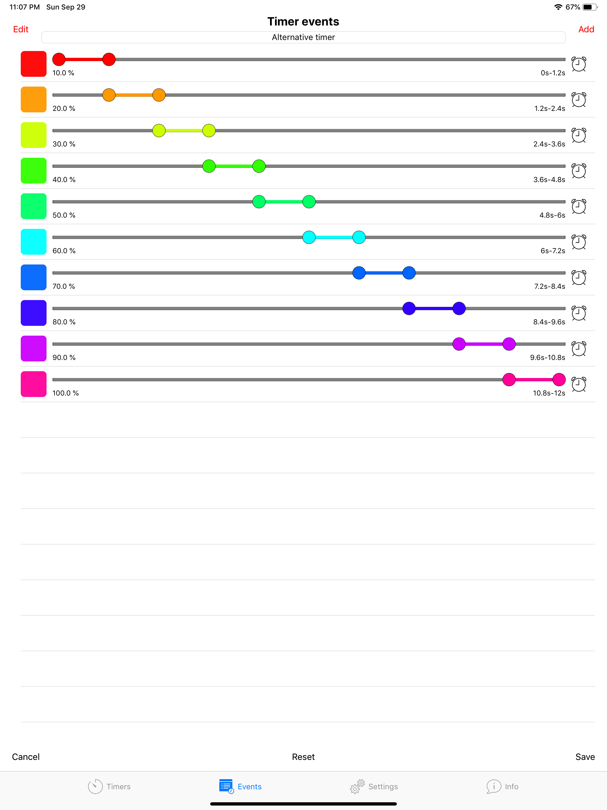 Colored Timer screenshot 20