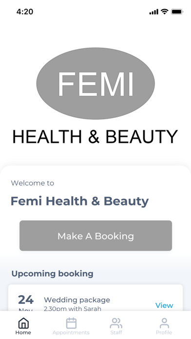 Screenshot #1 pour Femi Health & Beauty