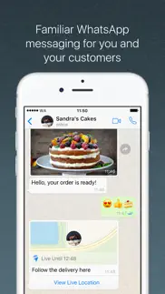 whatsapp business iphone screenshot 2