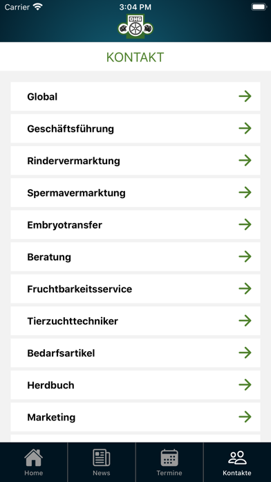 OHG Osnabrücker Herdbuch eG screenshot