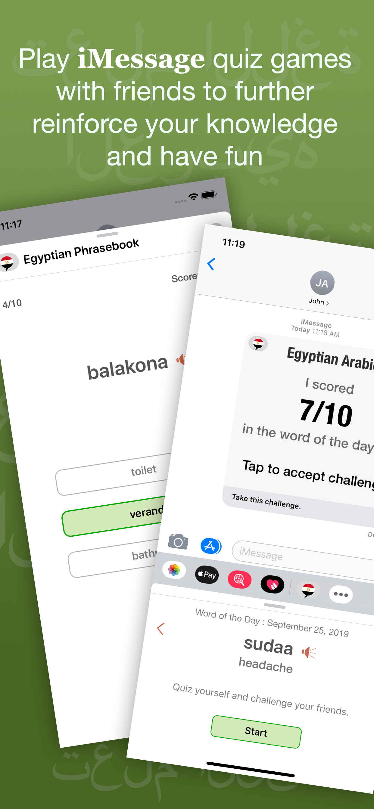 Easy Egyptian Arabic screenshot 7
