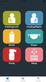 Baby Feeding Logger screenshot