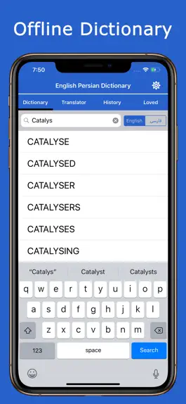 Game screenshot English to Persian Dictionary mod apk