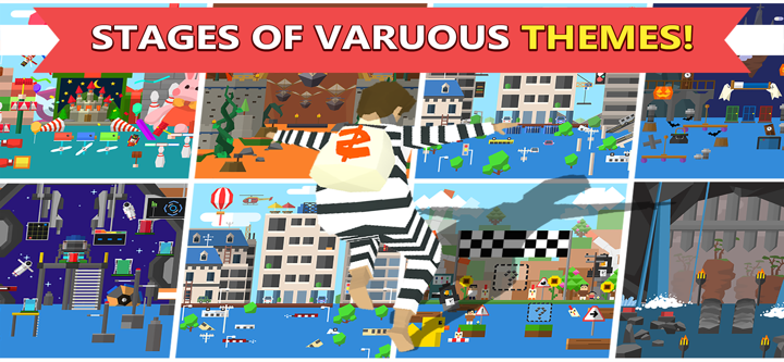 MAD RUNNER : Parkour run! screenshot 3