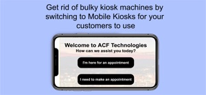 ACF Kiosk App screenshot #1 for iPhone