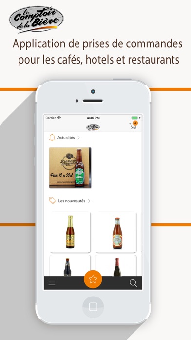 Screenshot #1 pour Comptoir de la bière