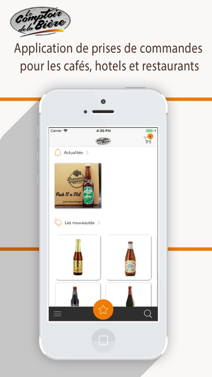 Comptoir de la bière