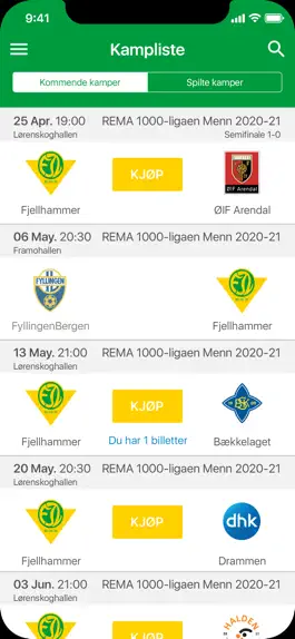 Game screenshot Fjellhammer håndball apk