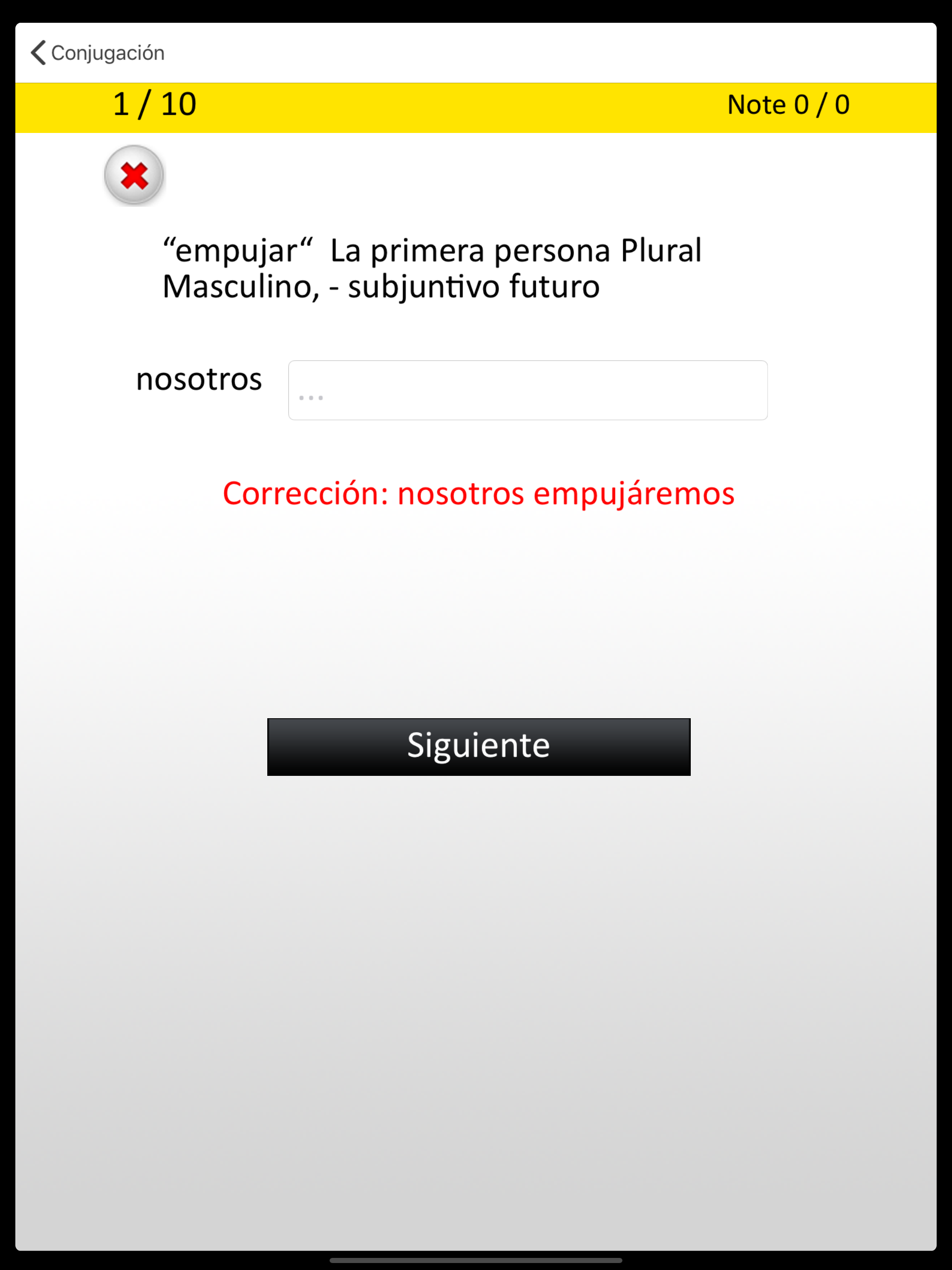 Conjugation : Spanish verbs screenshot 11