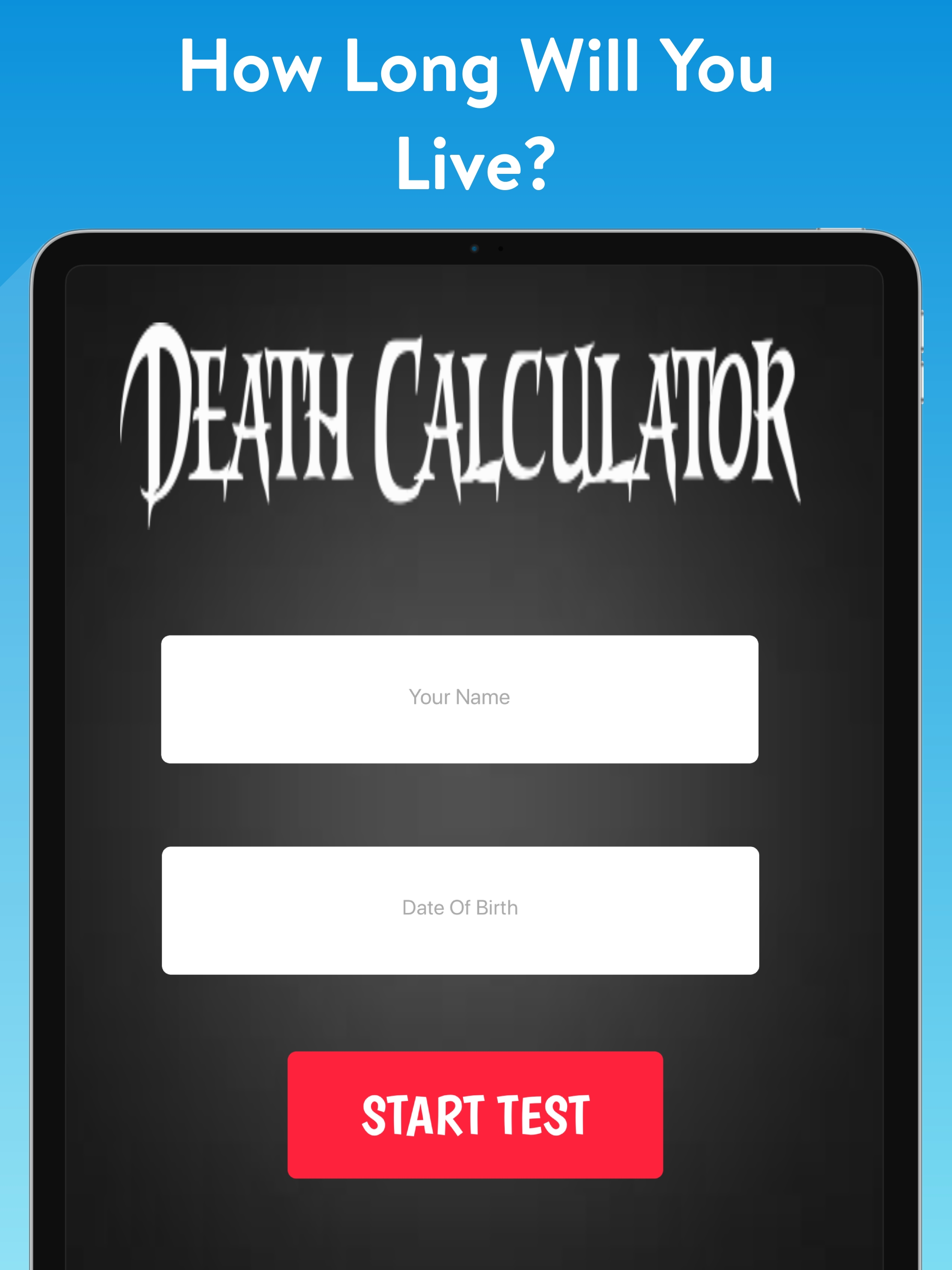 When Will I Die? - Death Clock