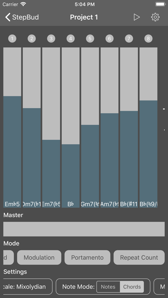 #4. StepBud - AUv3 MIDI Sequencer (iOS) 由: Cem Olcay