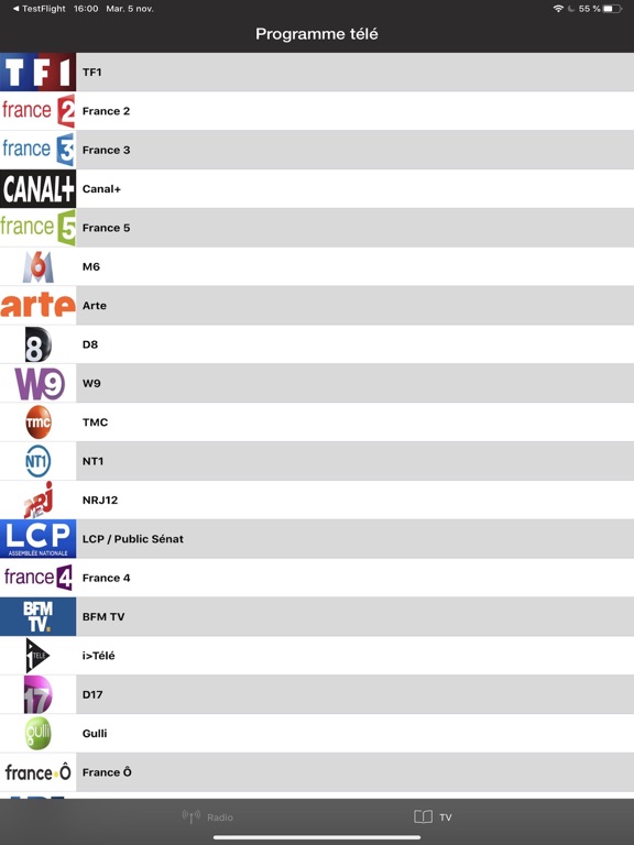 Screenshot #5 pour TV - Télévision Française !