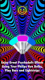 hue psychedelic: strobe lights iphone screenshot 1