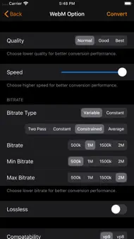 Video 2 WebM Cross Converter iphone bilder 2