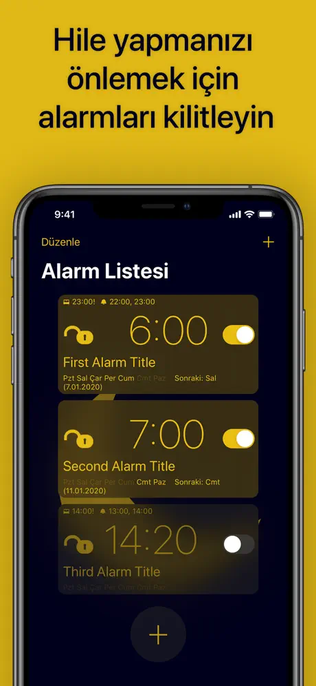 Instant Wake Up - Alarmlı Saat