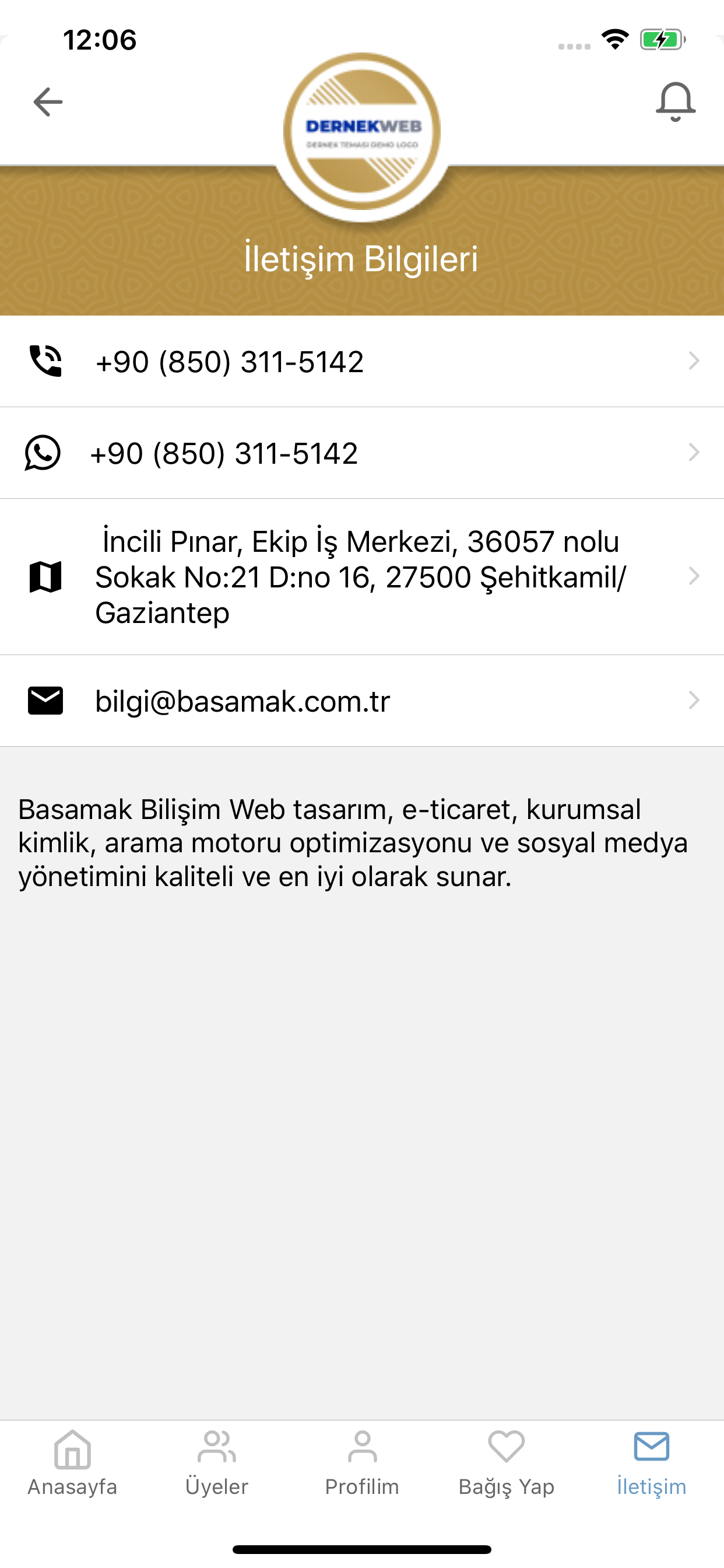 Dernekweb