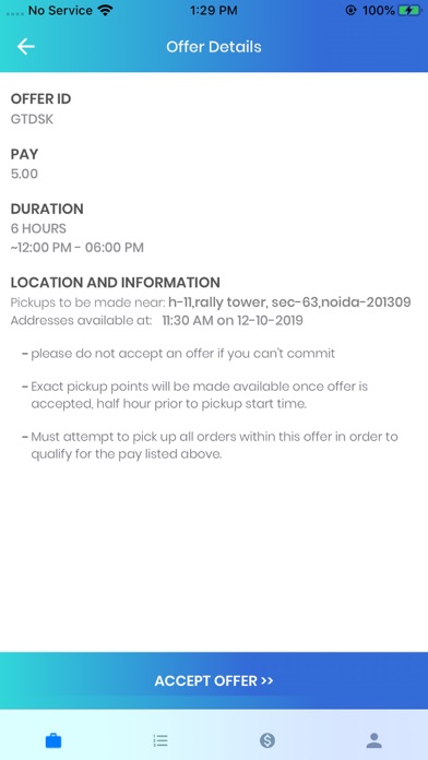 Screenshot #1 pour Deliverease Driver