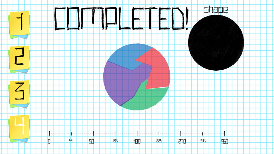 #3. Complete The Shape (iOS) Podle: Alper Gonen