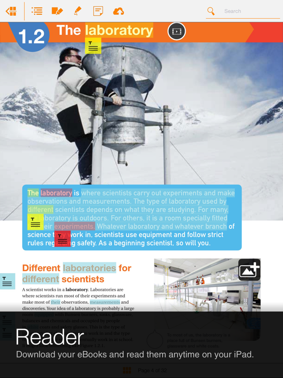 Screenshot #4 pour Tarquin eBook Reader