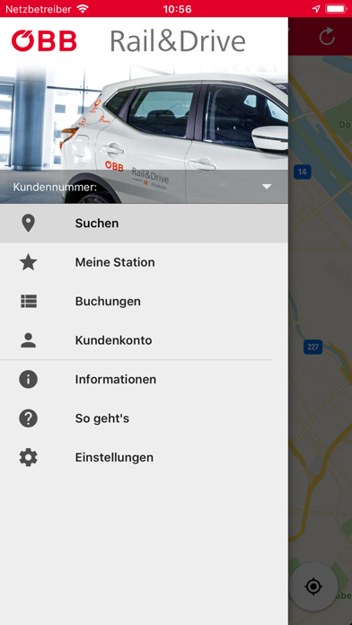 ÖBB Rail&Drive Screenshot