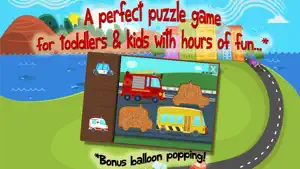 Kids Car, Trucks - Puzzles screenshot 1