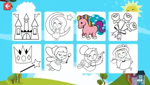 Finger Paint Coloring Book screenshot 2