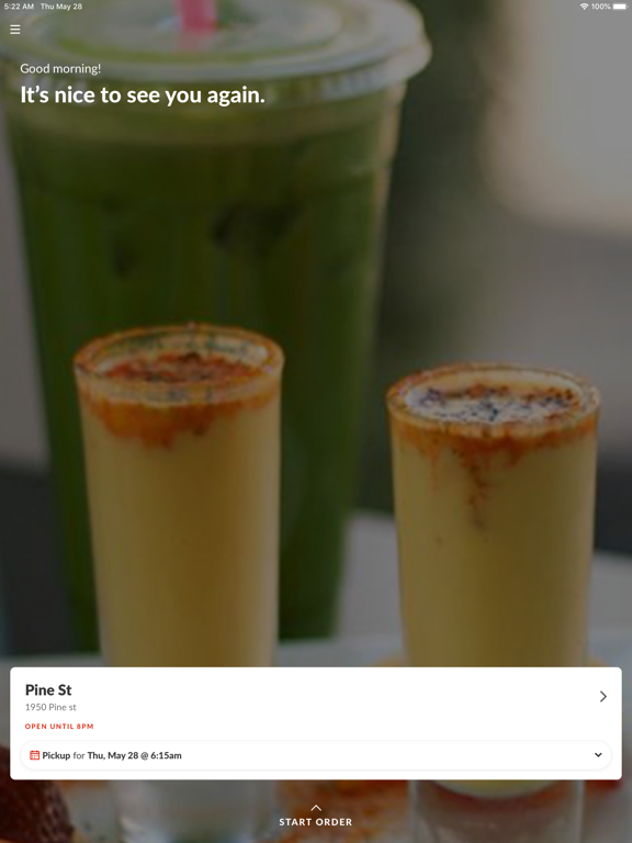 Roots Juice Bar iPad screenshot 2 - Food & Drink app