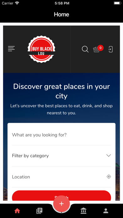 Screenshot #1 pour Black Business App