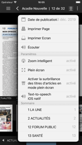 Acadie Nouvelle - Numérique screenshot