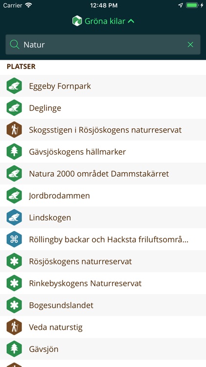 Gröna kilar screenshot-5