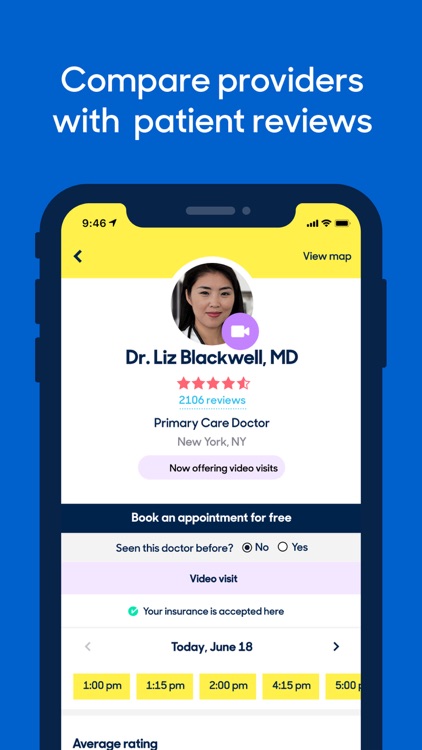 Zocdoc Doctor Dentist Telemed