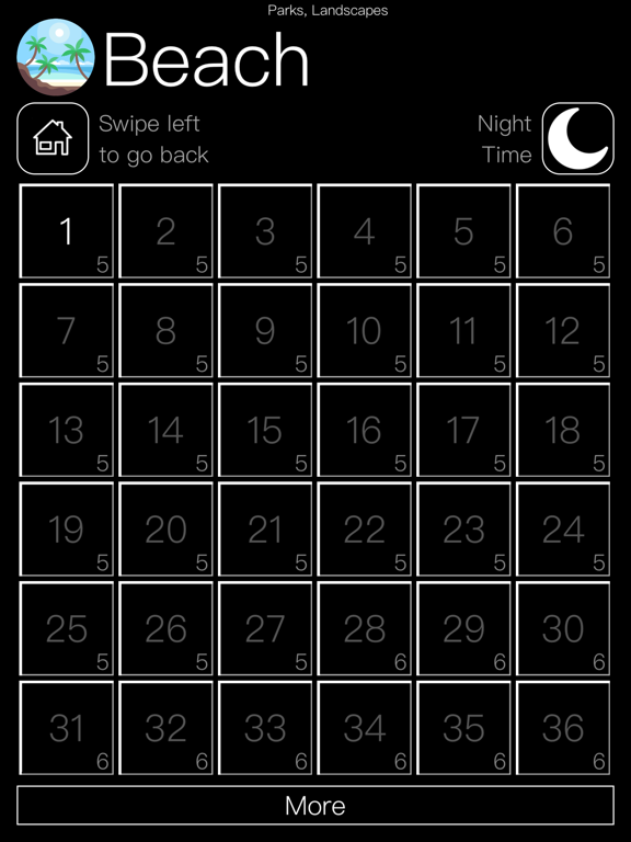 Screenshot #5 pour Parks Landscapes - Logic Game