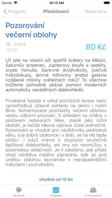 Screenshot #3 pour Hvězdárna Brno