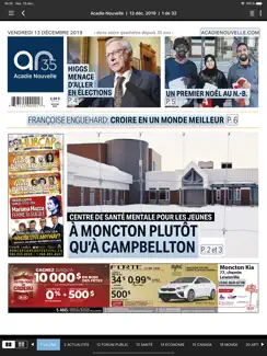 Acadie Nouvelle - Numérique iPad image 1