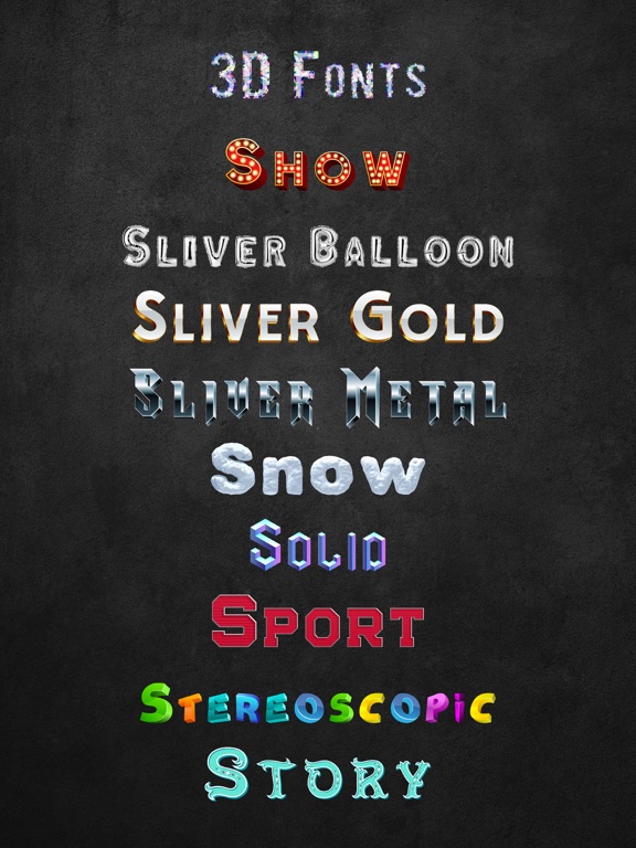 Fonts & Text on Photo - Fonts8 iPad screenshot 7 - Photo & Video app