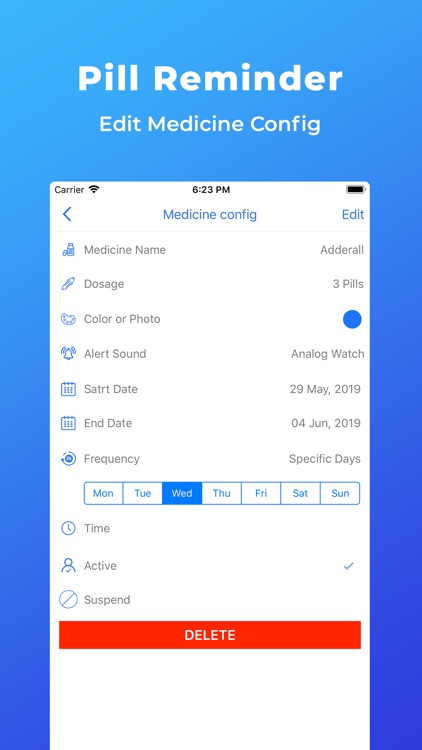 Pill Reminder Medication Time