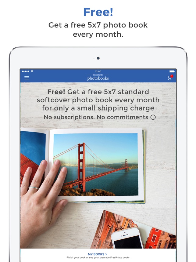 Freeprints Photobooks On The App Freeprints Photobooks On The App