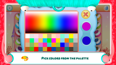 Pretty Princess Coloring Book iPhone screenshot 8 - Education app