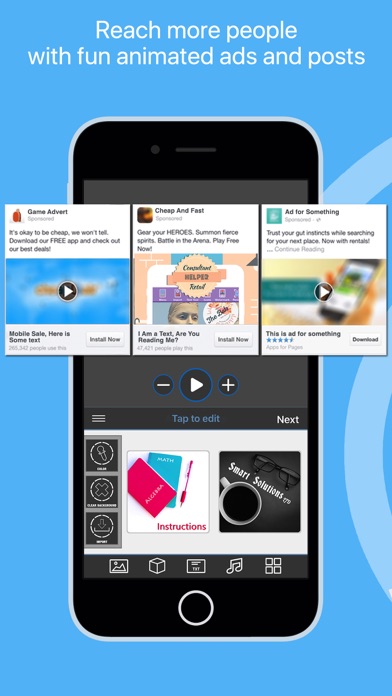 Video AD Maker - Create FB Ads Screenshot 1